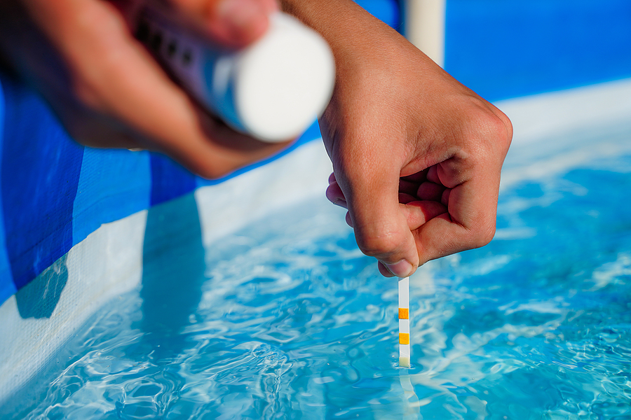 pool water chemical testing