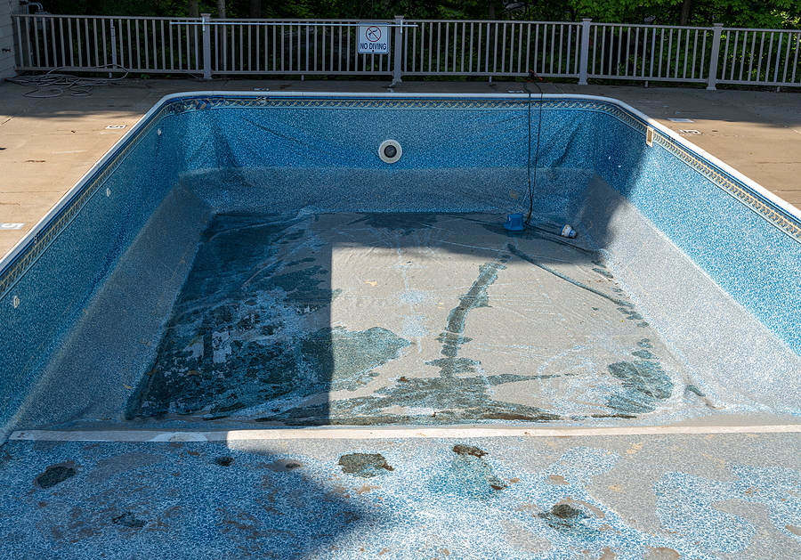 pool draining technique